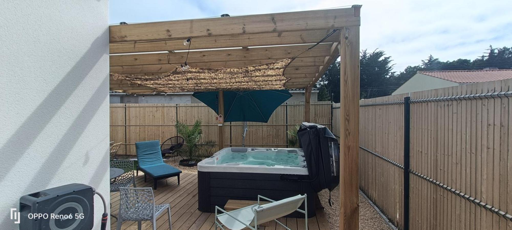Apb Spa Locations Avec Jacuzzi Privatif Saint-Jean-de-Monts Exterior foto